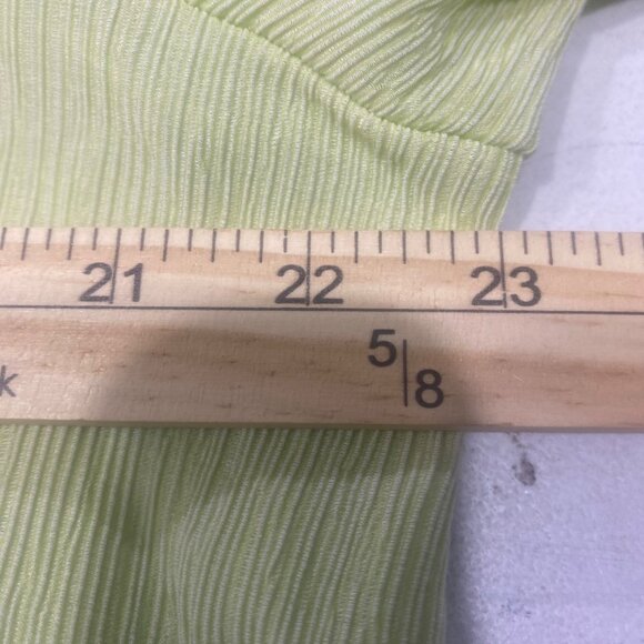 Christopher & Banks Tunic Top Womens XL Light Green Long Sleeve Blouse Flowy She - Picture 10 of 12